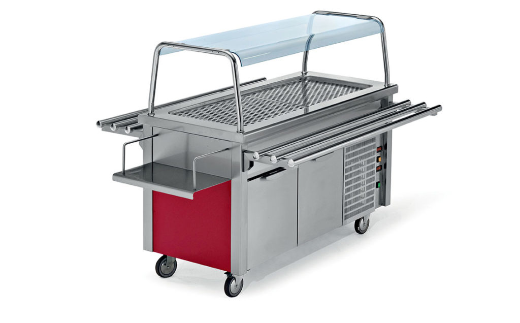 Cuvă refrigerată statică (Pe dulap refrigerat cu uși batante)